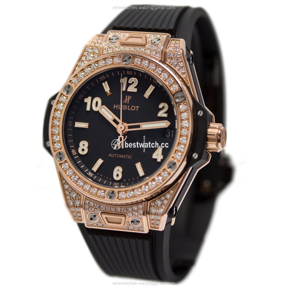IMG_9085 Hublot Big Bang Mens watch Unisex Automatic Red gold 465.OX.1180.RX.1604 Replica 2
