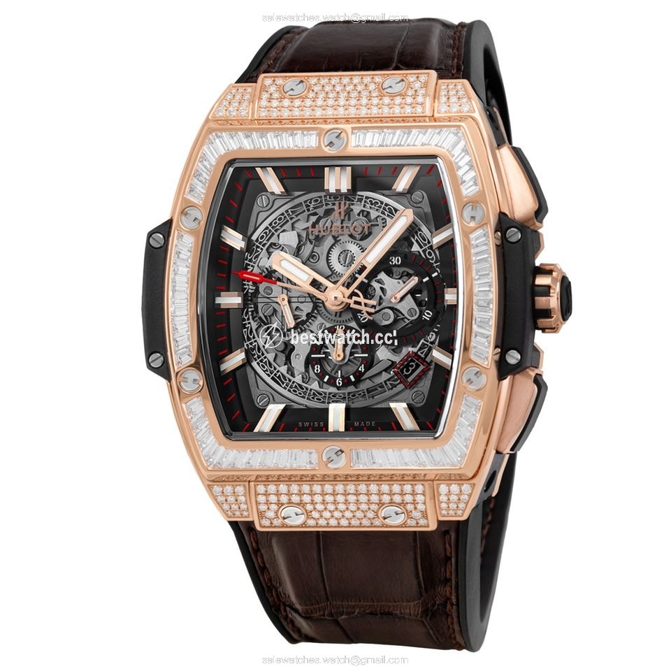 IMG_9085 Hublot Spirit of Big Bang Mens watch Unisex Automatic Rose gold 601.OX.0183.LR.0904 Replica 2