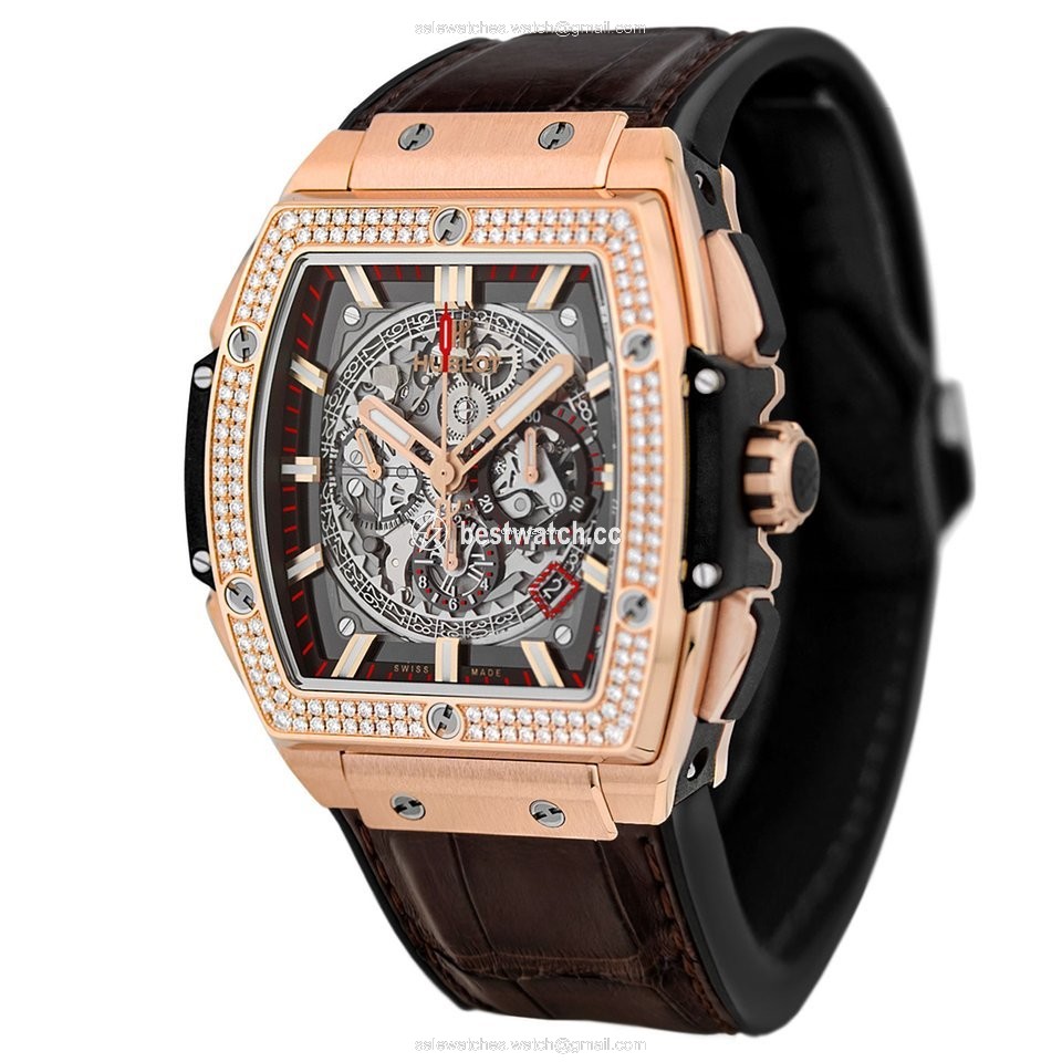 IMG_9085 Hublot Spirit of Big Bang Mens watch Unisex Automatic Rose gold 601.OX.0183.LR.1104 Replica 2