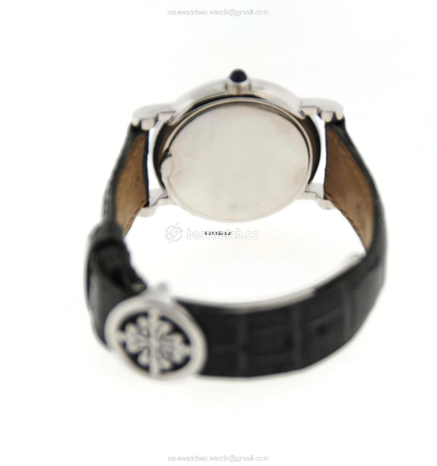 IMG_9085 Patek Philippe Calatrava Womens watch Manual winding White gold 4857G Replica 2
