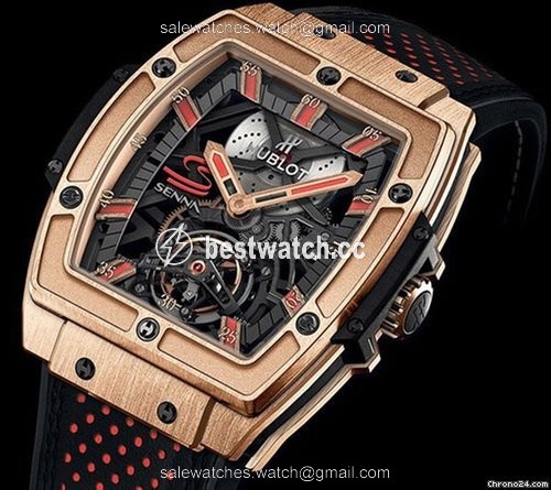 IMG_9085 Hublot MP Collection Mens watch Unisex Manual winding Rose gold 906.OX.0123.VR.AES13 Replica 2