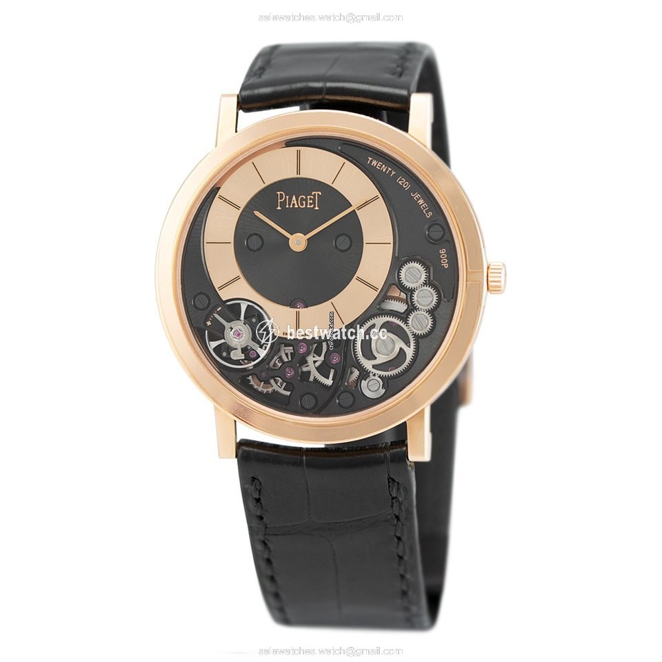 IMG_9085 Piaget Altiplano Mens watch Unisex Manual winding Rose gold G0A41011 Replica 2