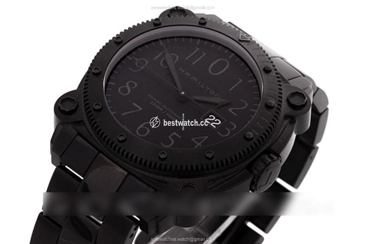 IMG_9085 Hamilton Khaki Navy BeLOWZERO Automatic Steel H78585333 Replica 2