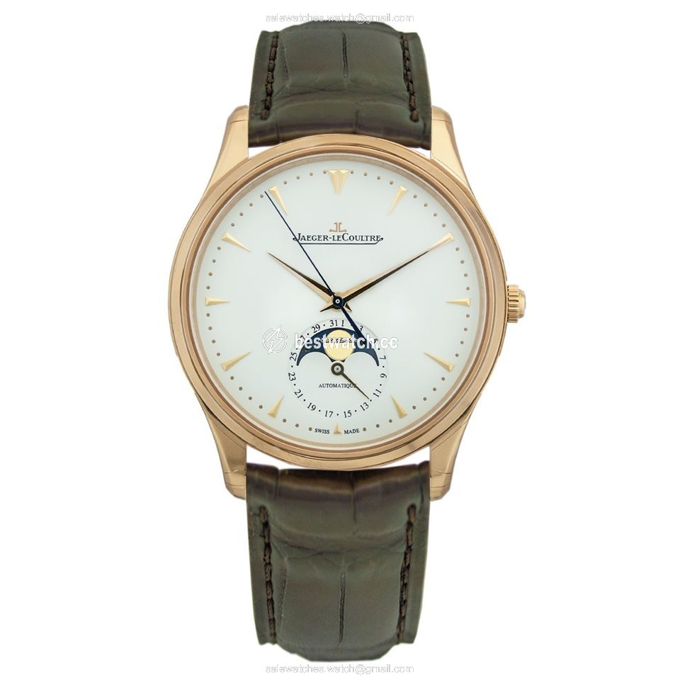 IMG_9085 Jaeger-LeCoultre Master Ultra Thin Moon Mens watch Unisex Automatic Rose gold Q1362520 or 1362520 Replica 2