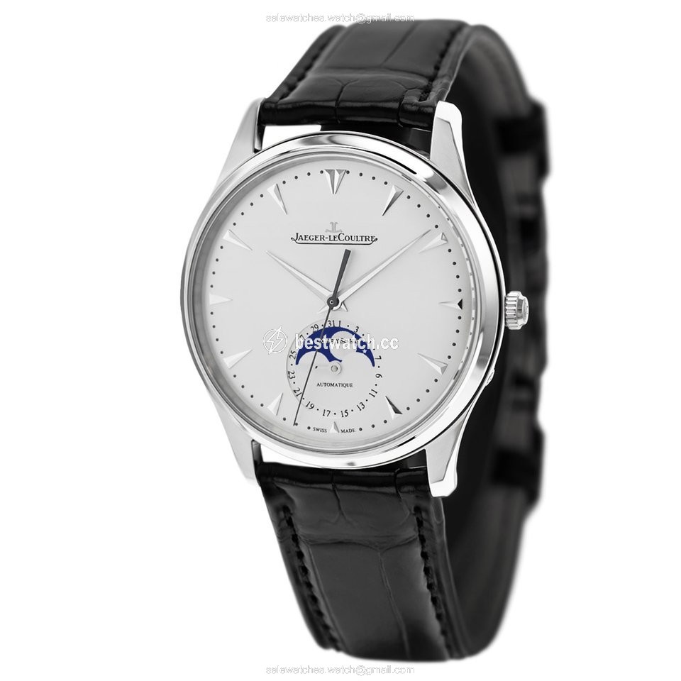 Jaeger-LeCoultre Master Ultra Thin Moon Mens watch Unisex Automatic Steel Q1368420 or 1368420 Replica 2