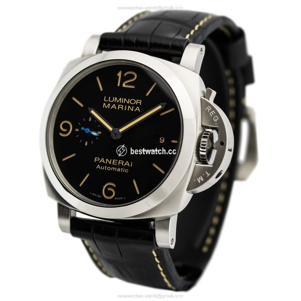 IMG_9085 Panerai Luminor Marina 1950 3 Days Automatic Mens watch Unisex Automatic Steel PAM01312 or PAM1312 Replica 2