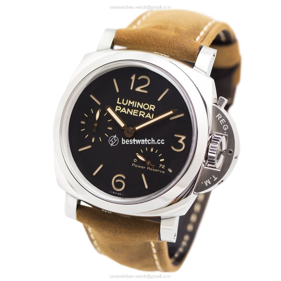 Panerai Luminor 1950 3 Days Power Reserve Mens watch Unisex Manual winding Steel PAM00423 or PAM423 Replica 2