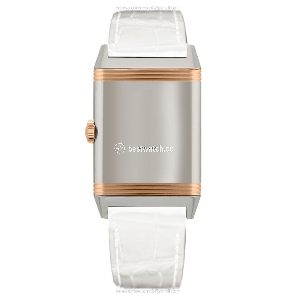 Jaeger-LeCoultre Grande Reverso Lady Ultra Thin Womens watch Manual winding Gold Steel Q3224420 or 3224420 Replica 2