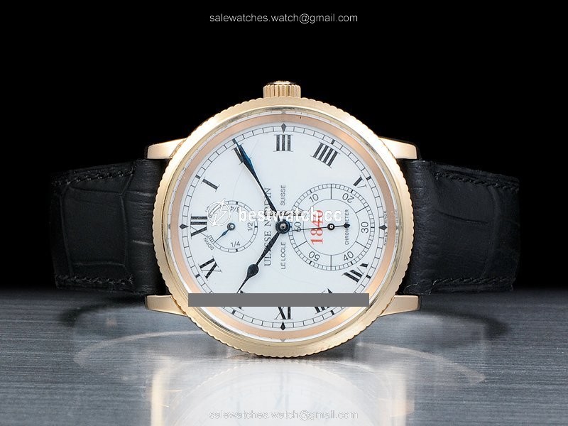 IMG_9085 Ulysse Nardin Automatic Rose gold 150th 266 Replica 2