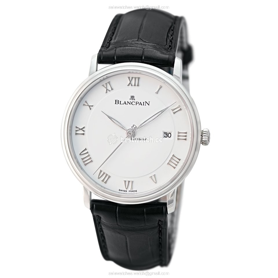 IMG_9085 Blancpain Villeret Ultra-Slim Mens watch Unisex Automatic Steel 6651-1127-55B Replica 2