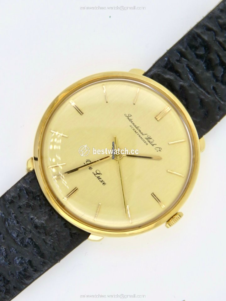 IMG_9085 IWC Mens watch Unisex Manual winding Yellow gold 1779961 Replica 2
