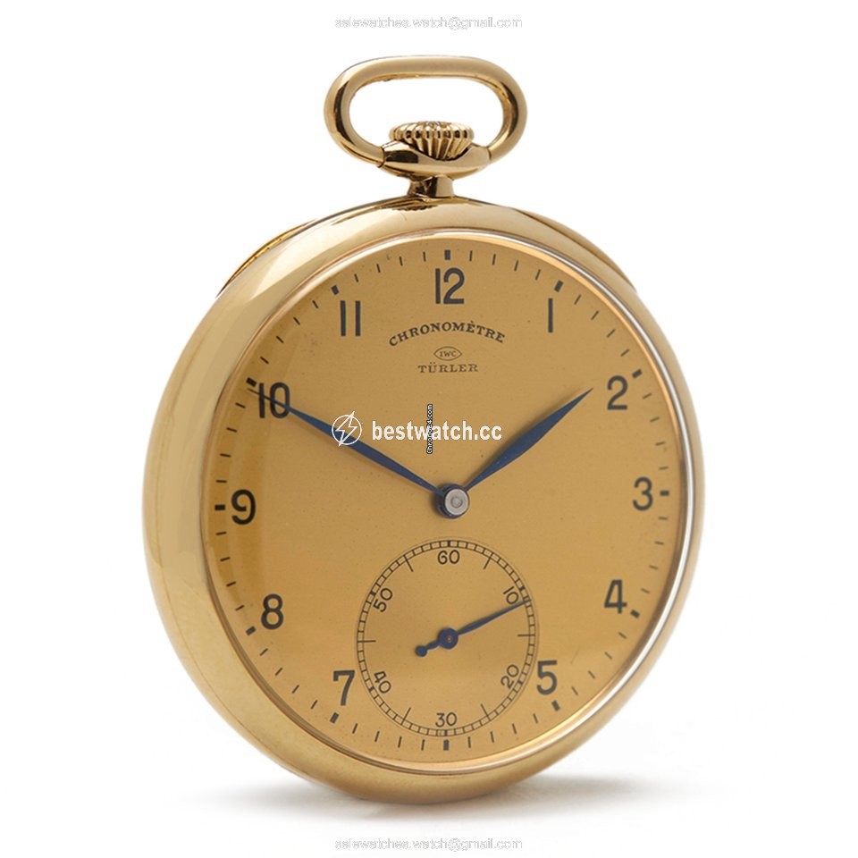 IMG_9085 IWC Mens watch Unisex Manual winding Yellow gold Caliber 97 Replica 2