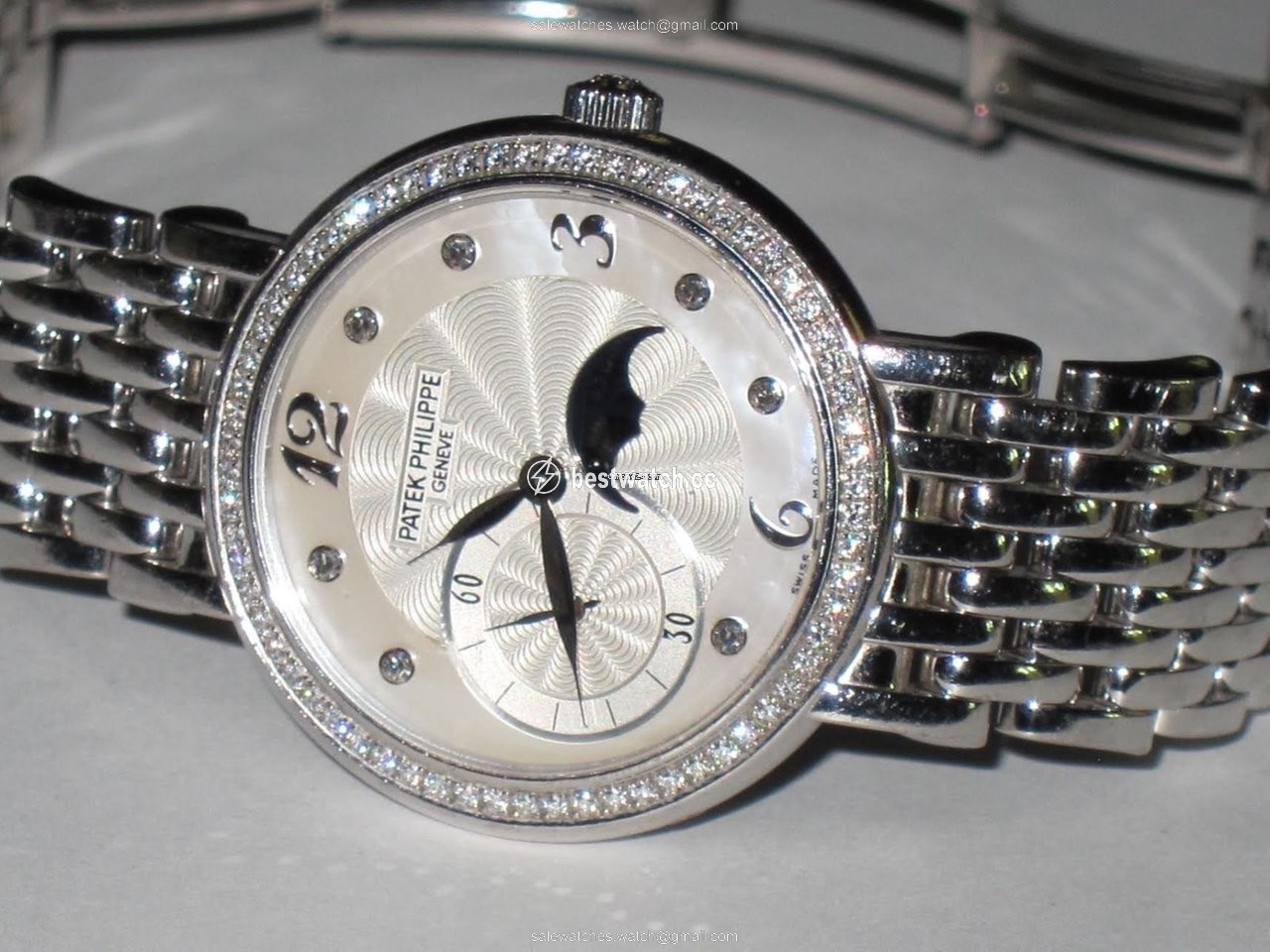 IMG_9085 Patek Philippe Calatrava Womens watch Manual winding White gold 4958 1G Replica 2