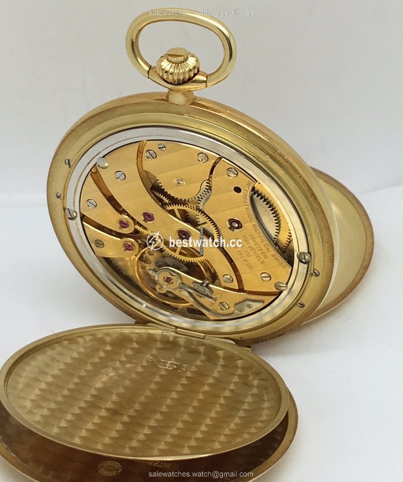 IMG_9085 IWC Mens watch Unisex Manual winding Yellow gold 5414 Replica 2