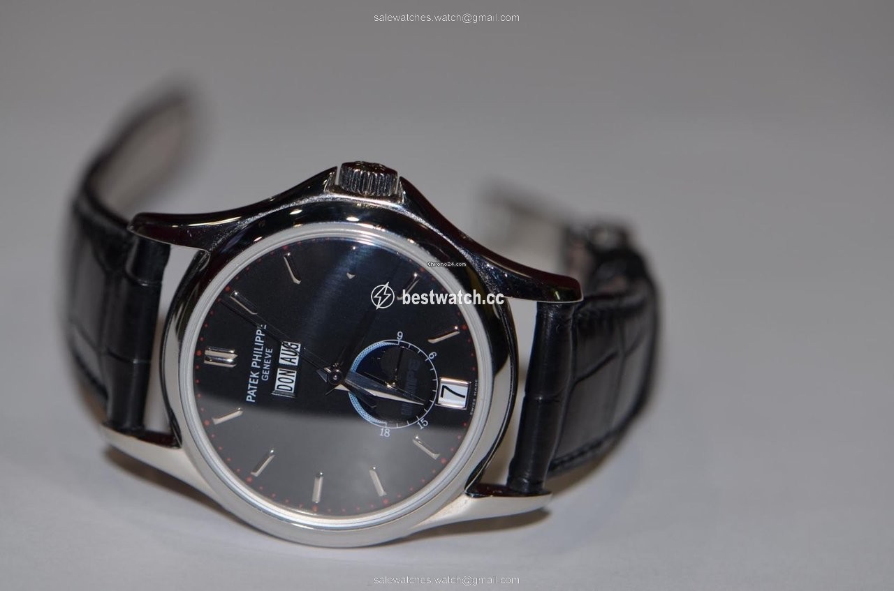 IMG_9085 Patek Philippe Annual Calendar Mens watch Unisex Automatic Platinum 5125P-001 Replica 2