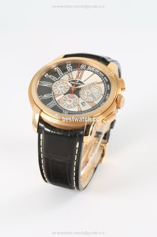IMG_9085 Audemars Piguet Millenary Chronograph Mens watch Unisex Automatic Rose gold 26145OR.OO.D093.CR.01 Replica 2