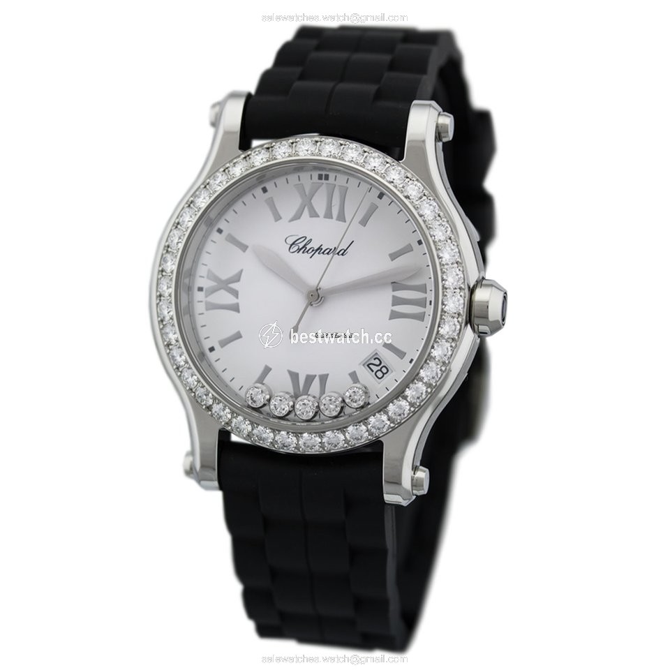 Chopard Happy Sport Womens watch Quartz Steel 278582-3003 Replica 2