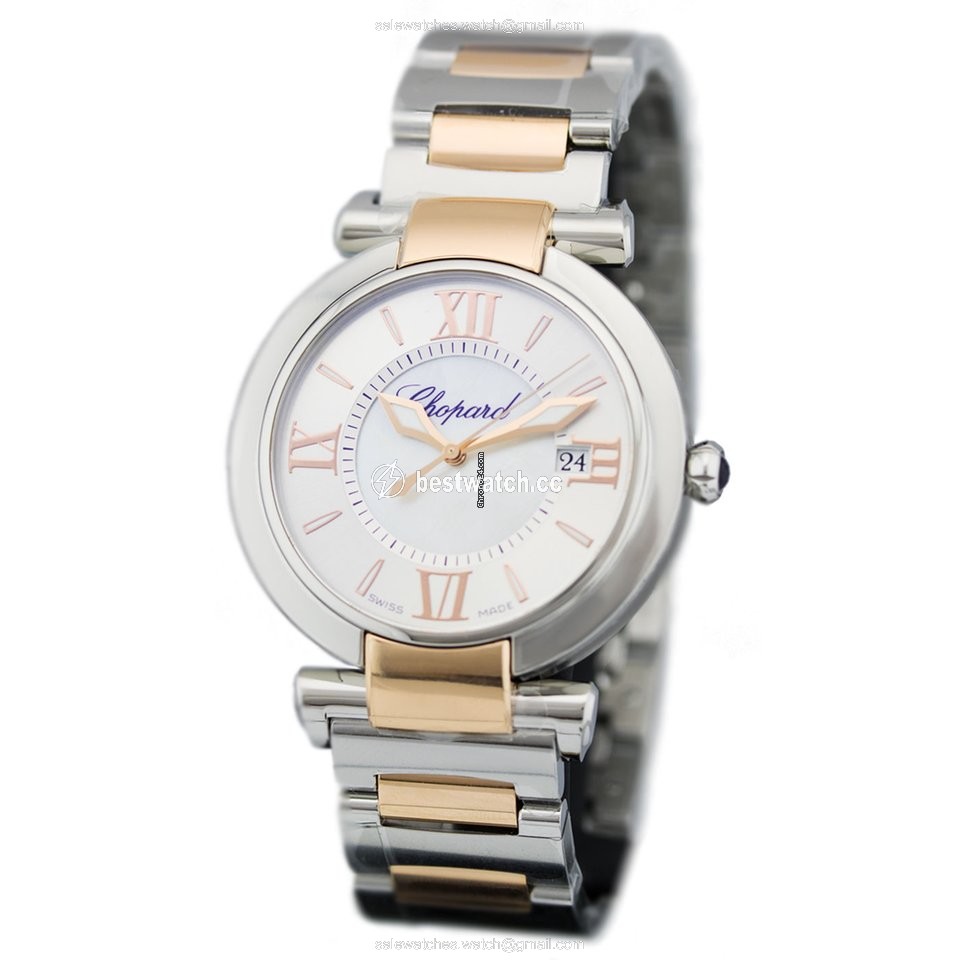 IMG_9085 Chopard Imperiale Womens watch Quartz Gold Steel 388532-6002 Replica 2