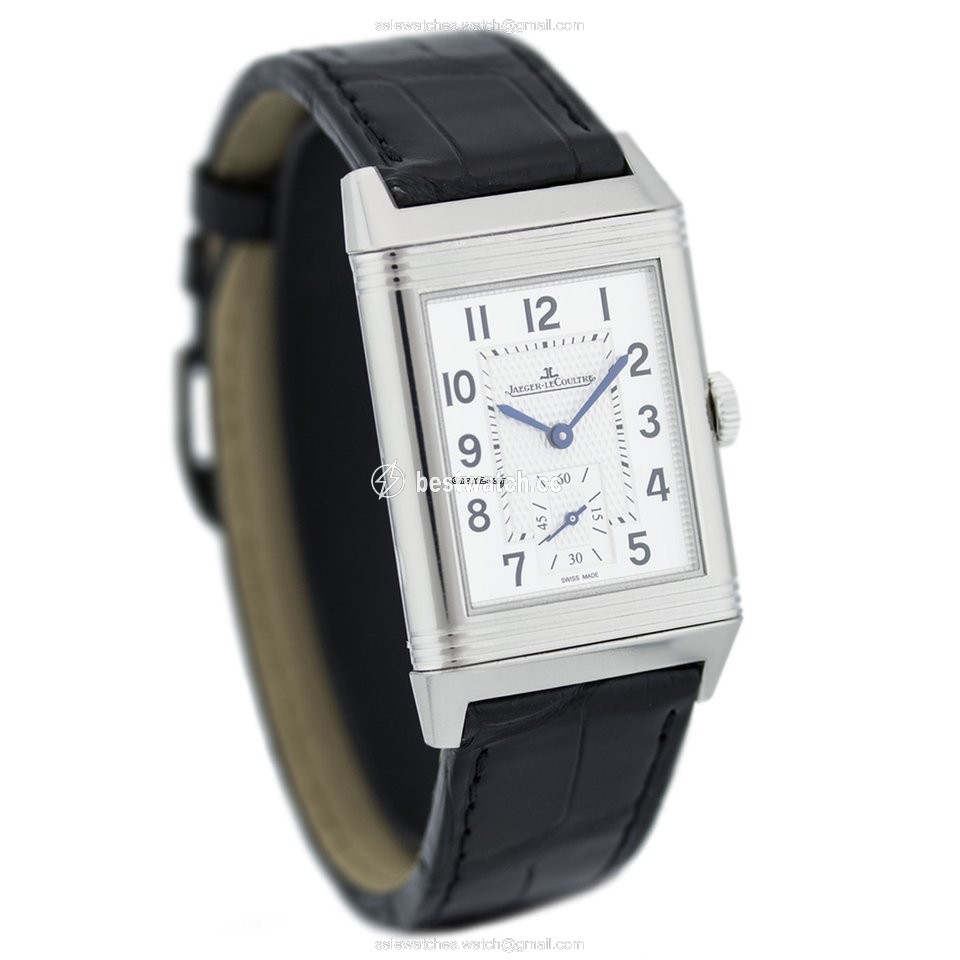 IMG_9085 Jaeger-LeCoultre Reverso Classic Small Mens watch Unisex Manual winding Steel Q3858520 or 3858520 Replica 2