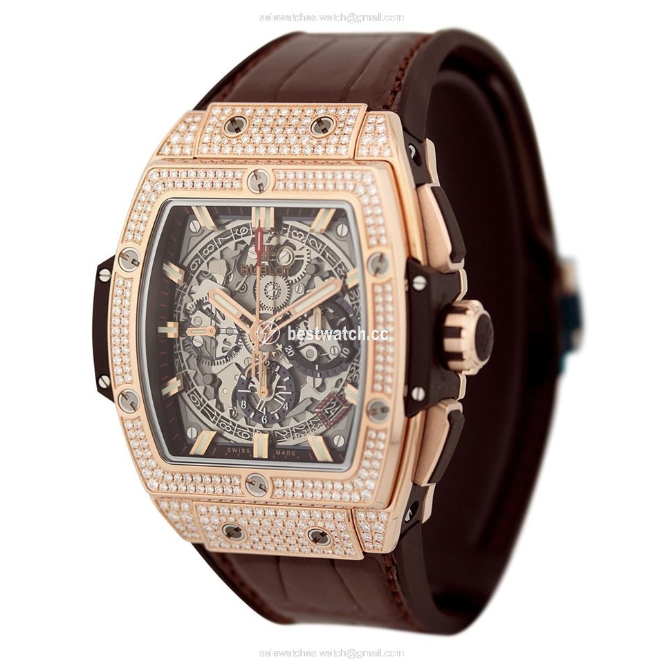 IMG_9085 Hublot Spirit of Big Bang Mens watch Unisex Automatic Rose gold 641.OX.0183.LR.1704 Replica 2