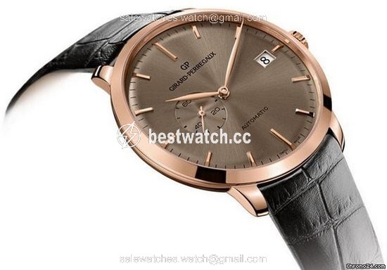 Girard Perregaux 1966 Mens watch Unisex Automatic Rose gold 49543-52-B31-BK6A Replica 2