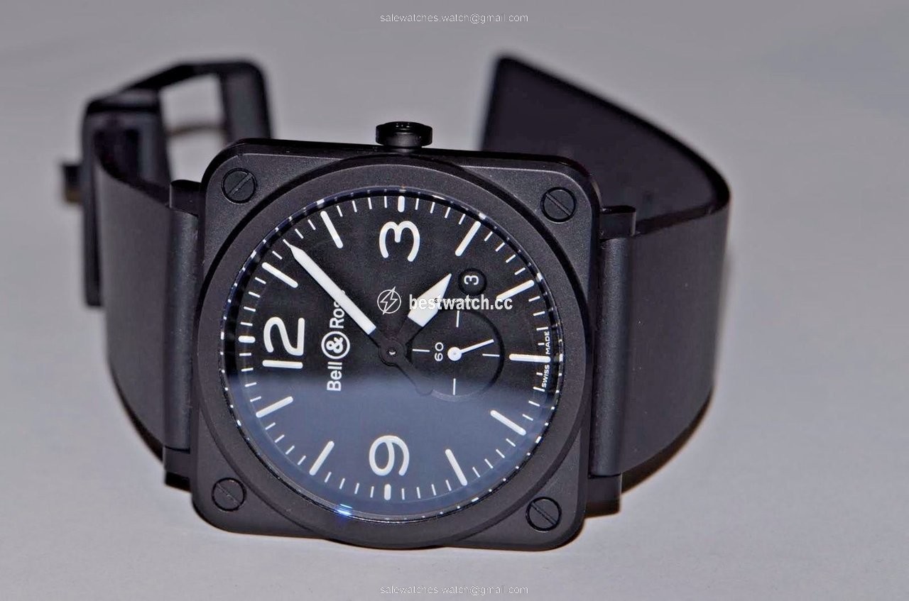 IMG_9085 Bell & Ross BR S Mens watch Unisex Quartz Ceramic BRS-BL-CES SSA Replica 2