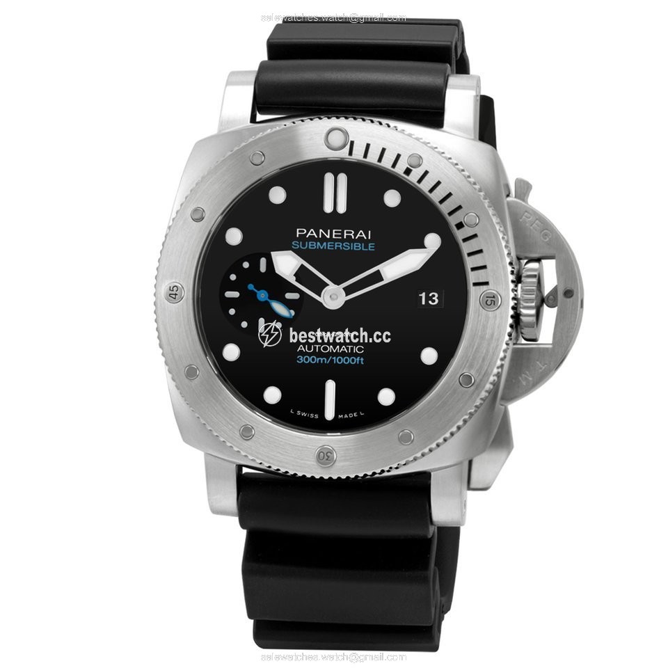 Panerai Luminor Submersible 1950 3 Days Automatic Mens watch Unisex Automatic Titanium PAM01305 or PAM1305 Replica 2