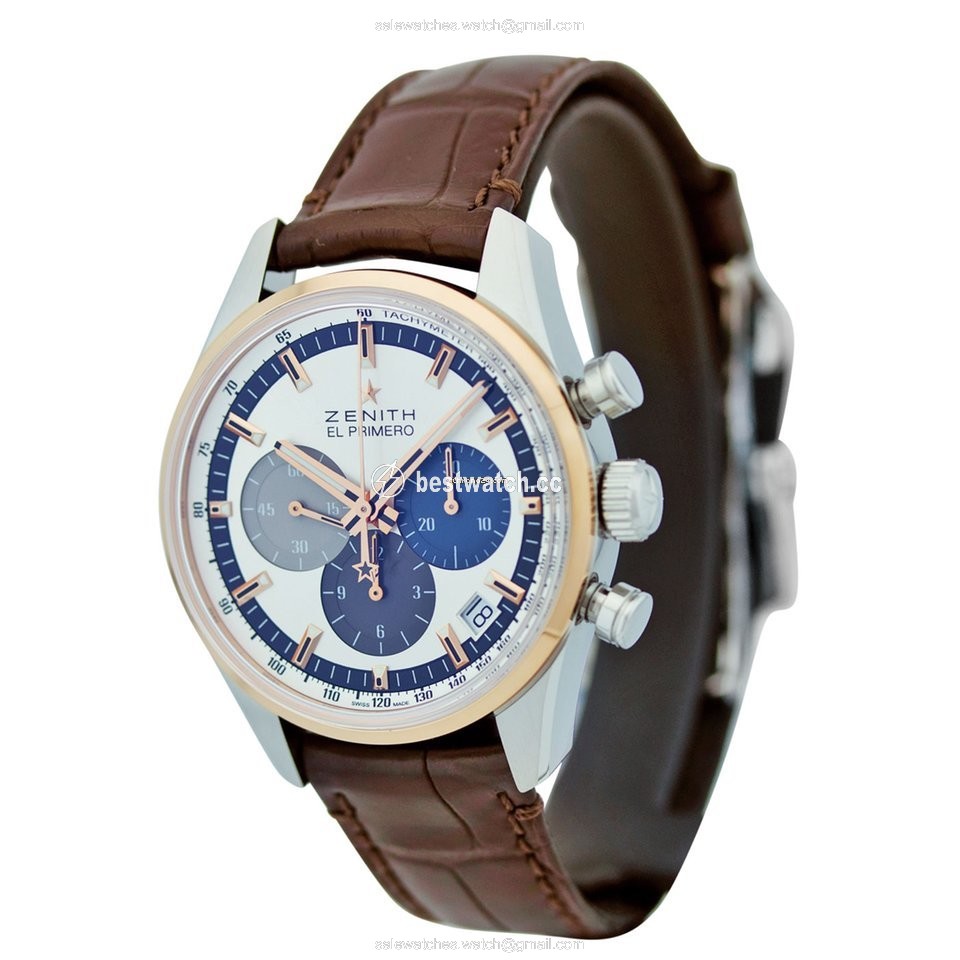 Zenith El Primero Chronomaster Mens watch Unisex Automatic Gold Steel 51.2150.400 69.C713 Replica 2