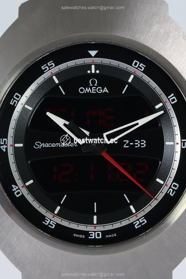 IMG_9085 Omega Speedmaster Spacemaster Z-33 Mens watch Unisex Quartz Titanium 325.92.43.79.01.001. Replica 2