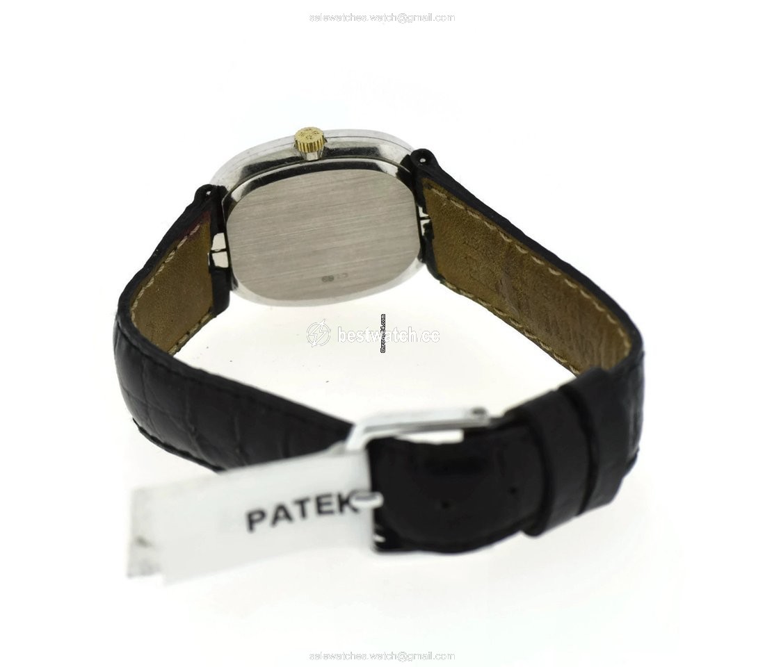 IMG_9085 Patek Philippe Golden Ellipse Womens watch Manual winding White gold 4226 Replica 2