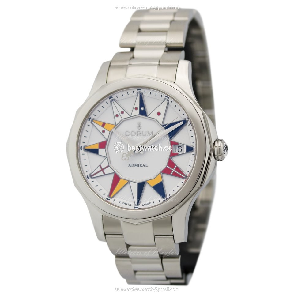 IMG_9085 Corum Admirals Cup Legend 38 Womens watch Automatic Steel A082 03184 C 082.200.20 V200 BL12 Replica 2