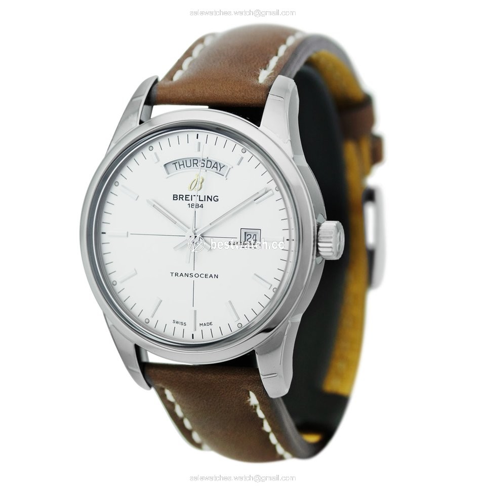 IMG_9085 Breitling Transocean Day & Date Mens watch Unisex Automatic Steel A4531012.G751.437X.A20BA.1 Replica 2