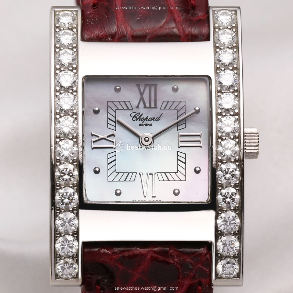 IMG_9085 Chopard Your Hour Womens watch Quartz White gold 445 1 Replica 2