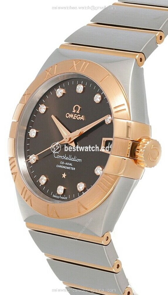 IMG_9085 Omega Constellation Men Automatic Steel 123.20.38.21.63.001 12320382163001 Replica 2