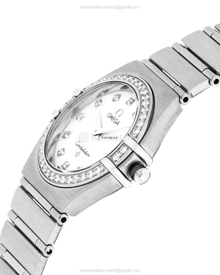 Omega Constellation Womens watch Quartz Steel 1458.75.00 Replica 2