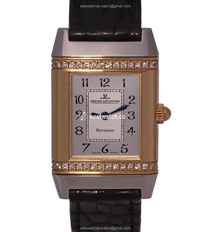 IMG_9085 Jaeger-LeCoultre Reverso Womens watch Quartz Gold Steel 365.5.08 Replica 2