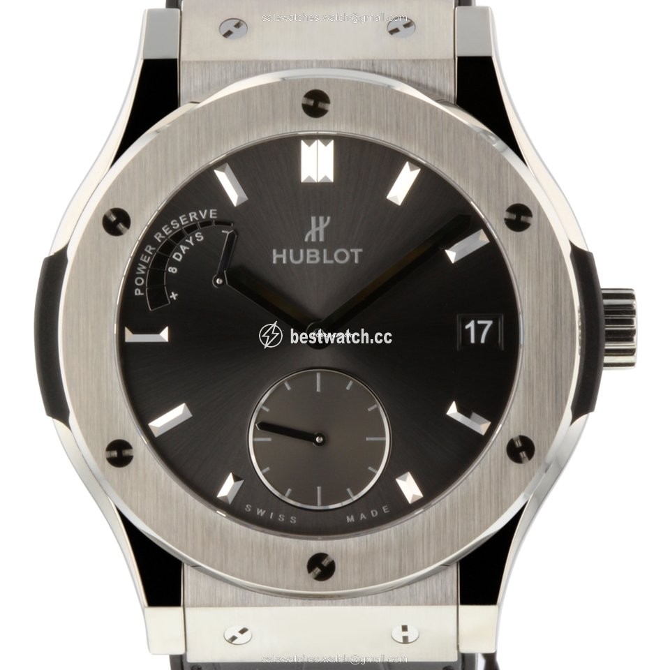 IMG_9085 Hublot Classic Fusion Mens watch Unisex Manual winding Titanium 516NX7070LR Replica 2
