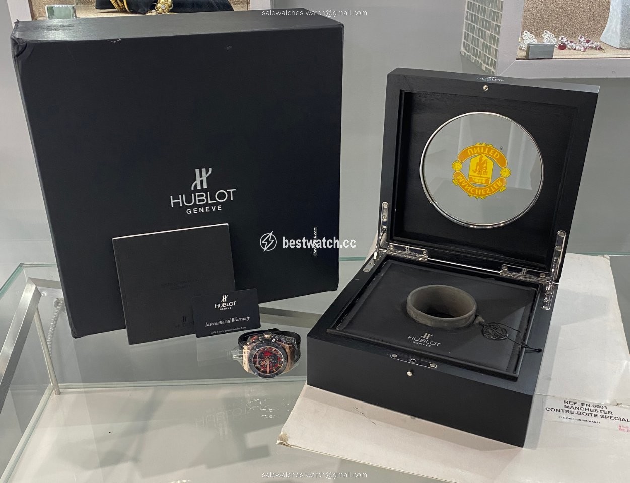 IMG_9085 Hublot King Power Mens watch Unisex Automatic Rose gold 716.OM.1129.RX.MAN11 Replica 2