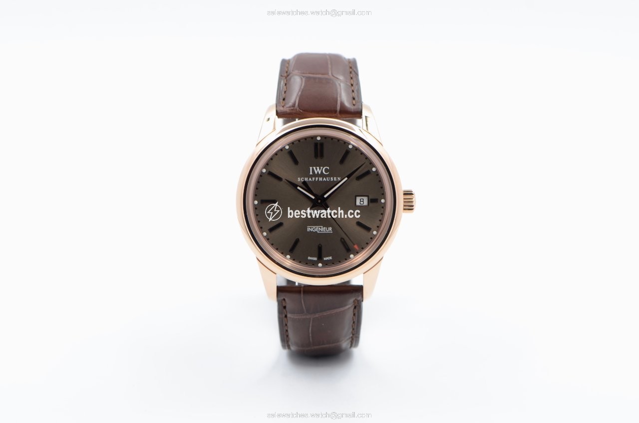 IMG_9085 IWC Ingenieur Automatic Mens watch Unisex Automatic Rose gold IW323312 Replica 2