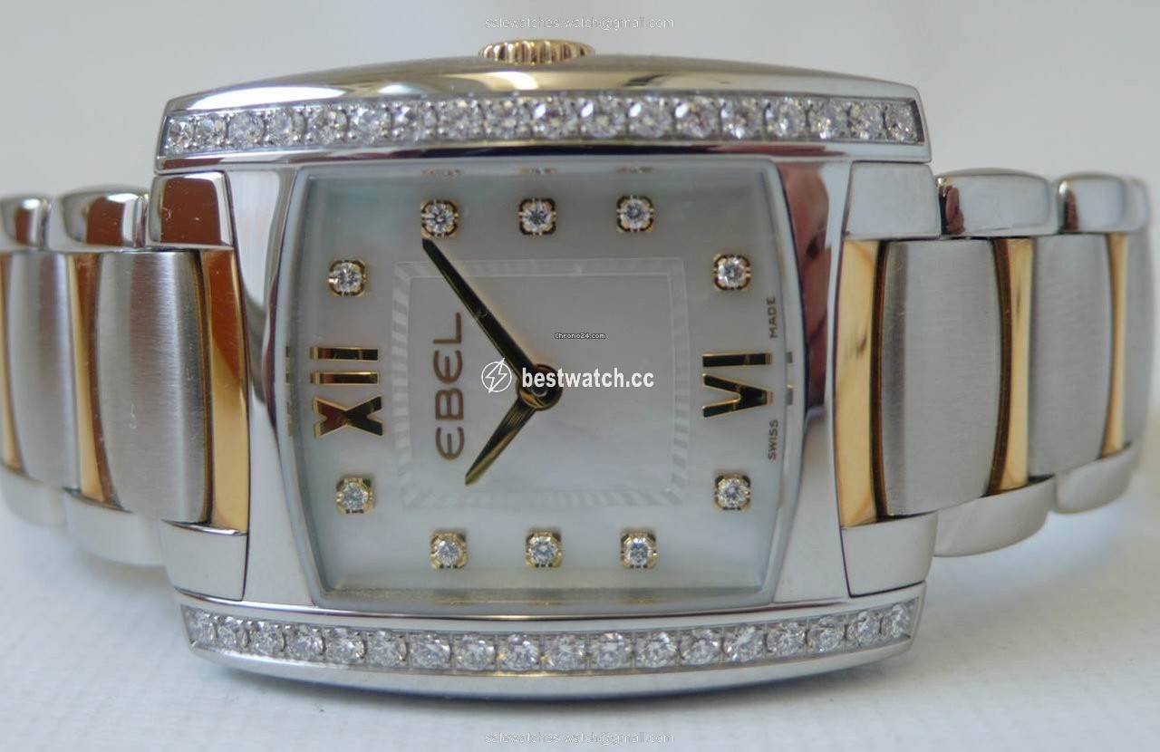 IMG_9085 Ebel Brasilia Womens watch Quartz Steel 1215781 Replica 2