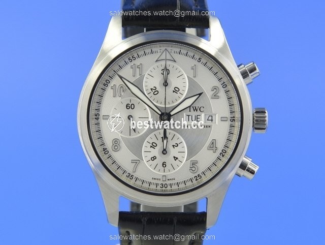 IMG_9085 IWC Pilot Spitfire Chronograph Automatic Steel IW3717 Replica 2
