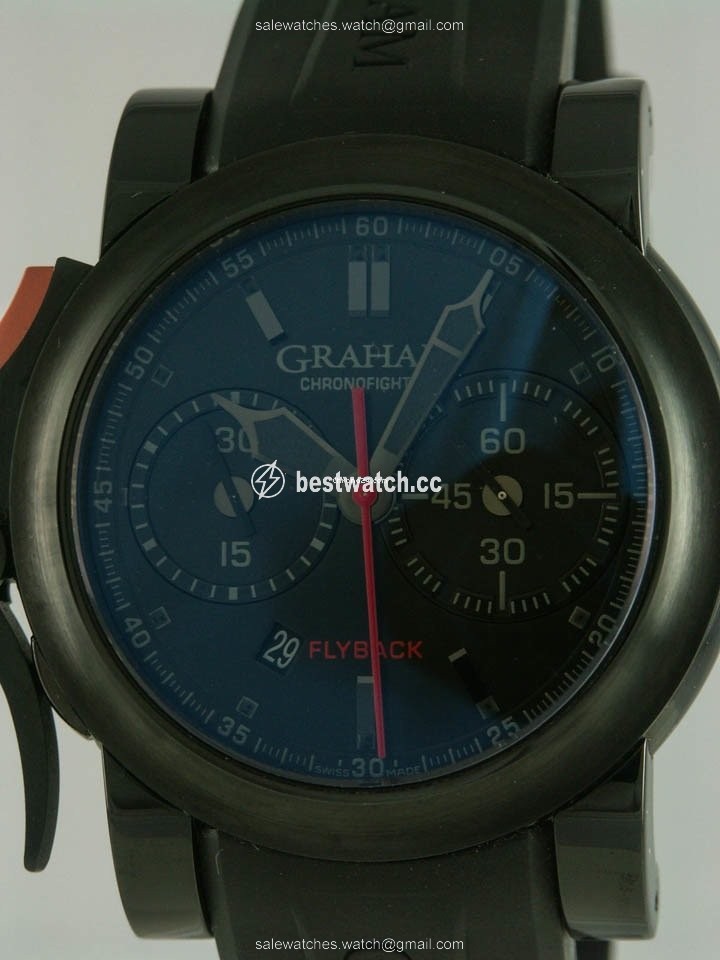 Graham Chronofighter Mens watch Unisex Automatic Steel 2TRAB.B10A Replica 2