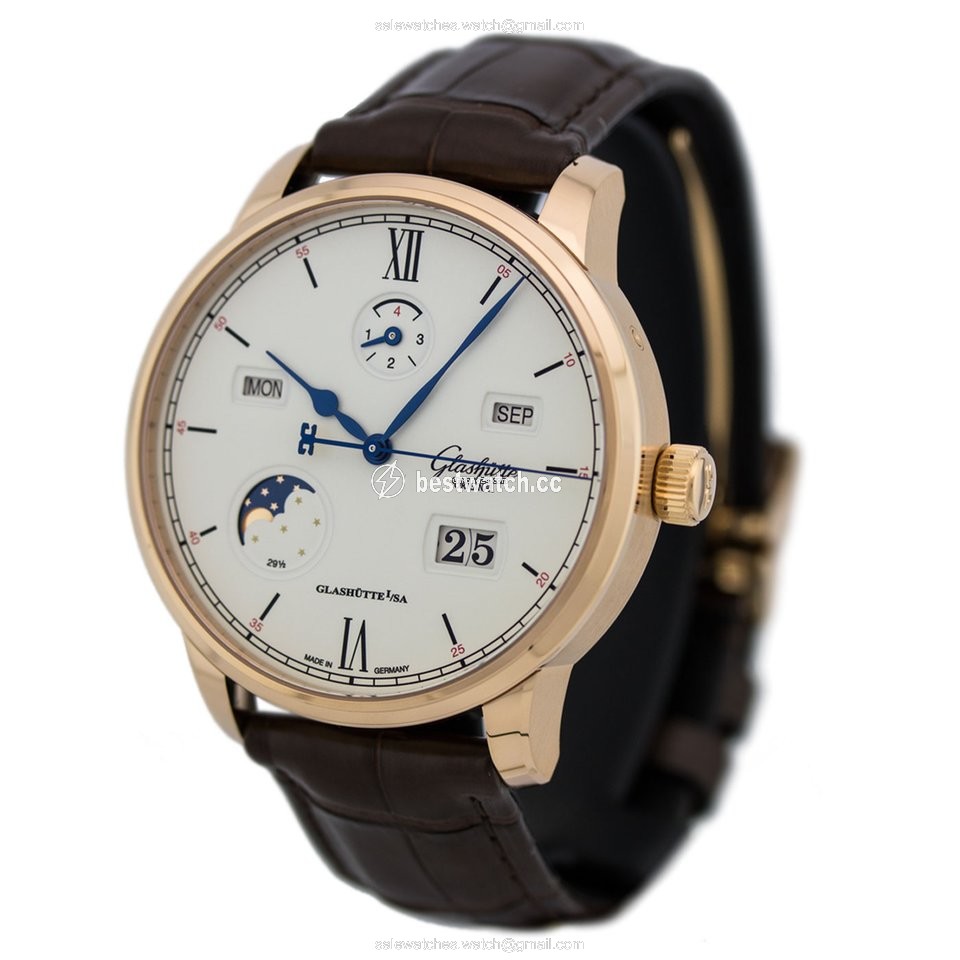 IMG_9085 Glashutte Original Senator Excellence Mens watch Unisex Automatic Red gold 1-36-02-02-05-30 or 36-02-02-05-30 Replica 2