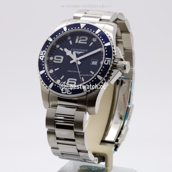 IMG_9085 Longines HydroConquest Mens watch Unisex Quartz Steel L3.840.4.96.6 Replica 2