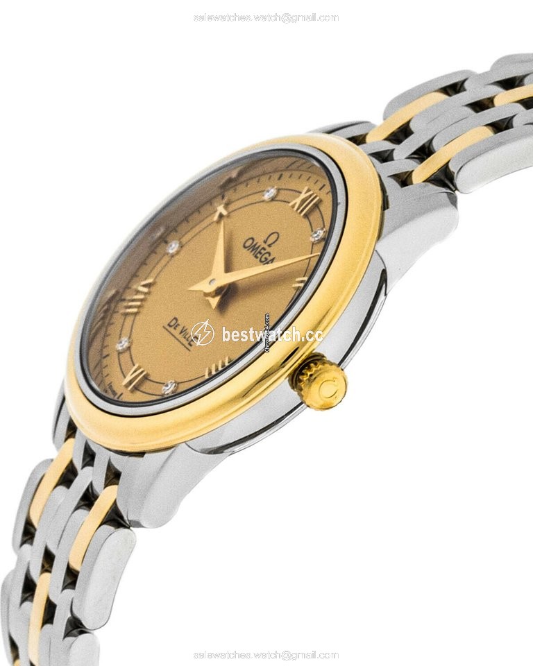 Omega De Ville Prestige Quartz Steel 424.20.27.60.58.003 Replica 2