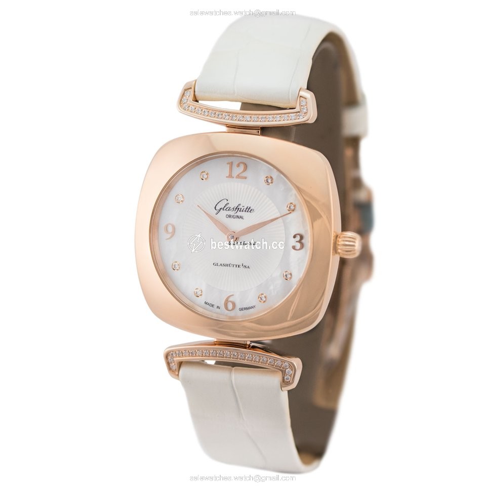 IMG_9085 Glashutte Original Pavonina Womens watch Quartz Red gold 1-03-02-04-05-30 or 103-02-04-05-30 Replica 2