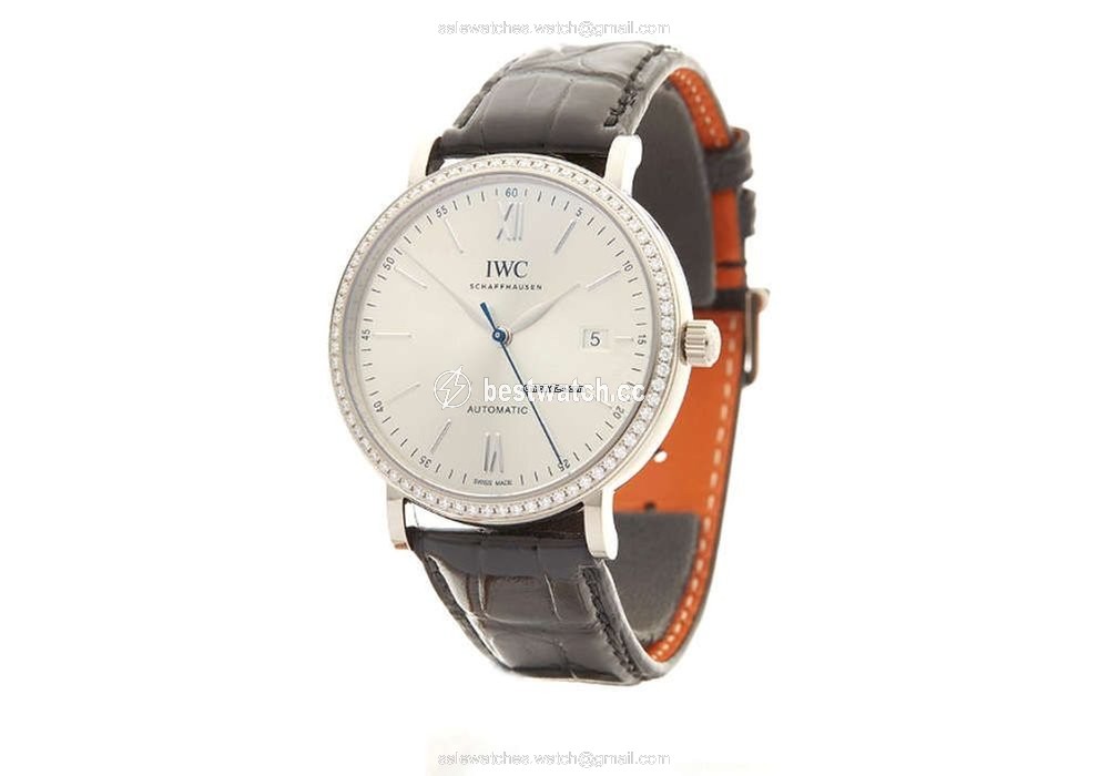 IWC Portofino Automatic Mens watch Unisex Automatic White gold IW356514 Replica 2