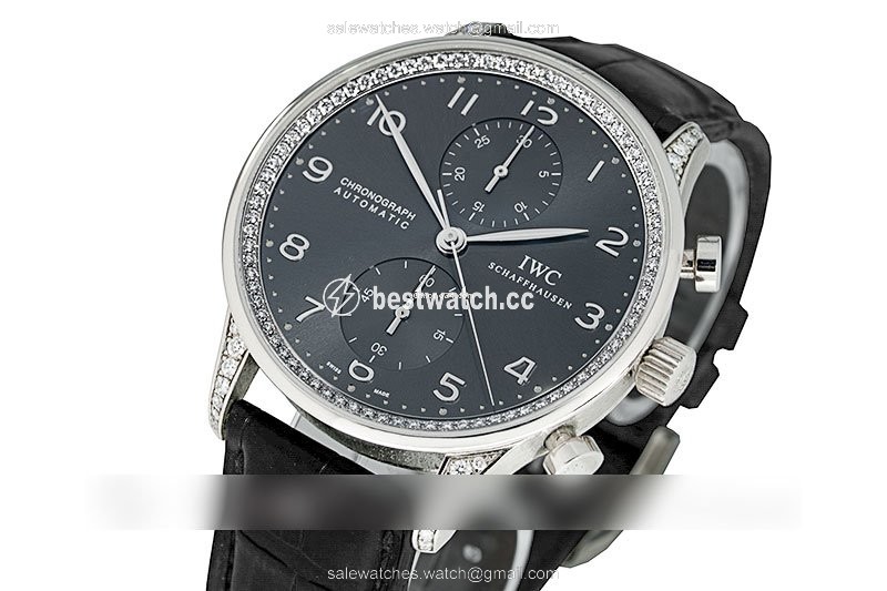 IMG_9085 IWC Portuguese Chronograph Automatic White gold IW371439 Replica 2