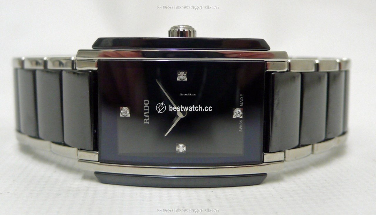 IMG_9085 Rado Integral Womens watch Quartz Ceramic R20613712 Replica 2