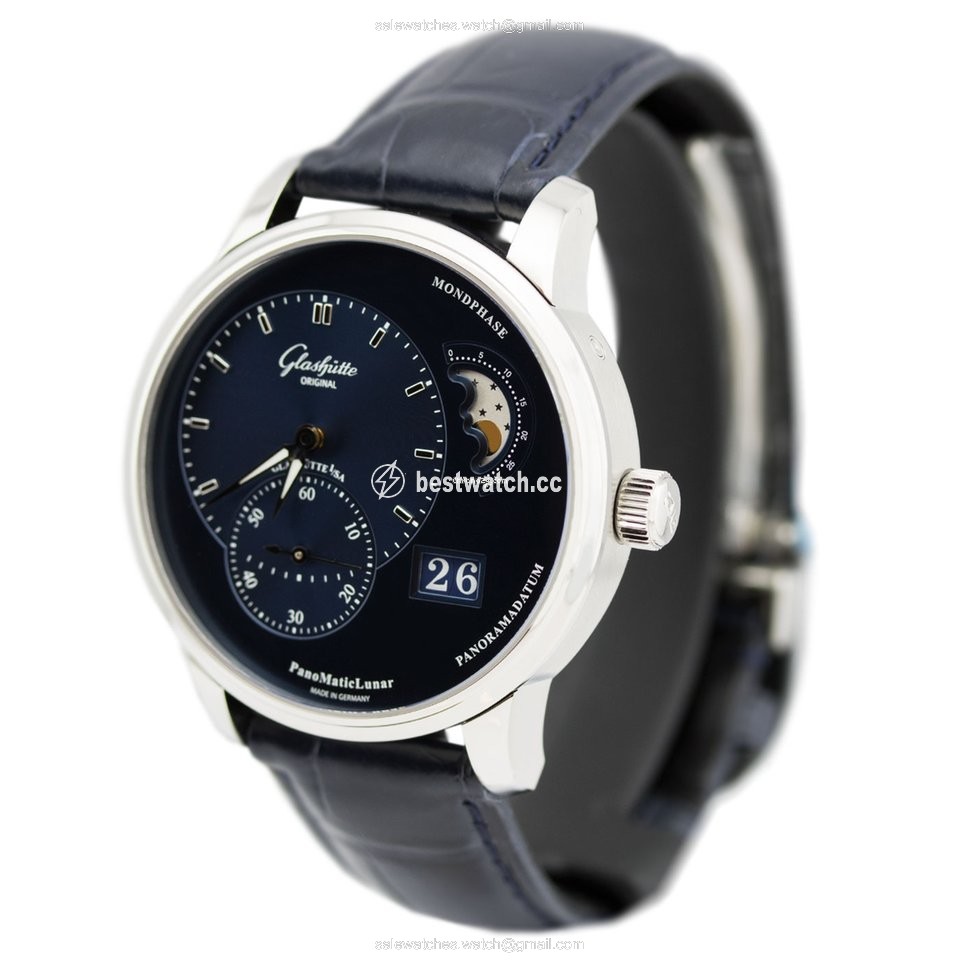 IMG_9085 Glashutte Original Mens watch Unisex Automatic Steel 1-90-02-46-32-55 or 190-02-46-32-55 Replica 2